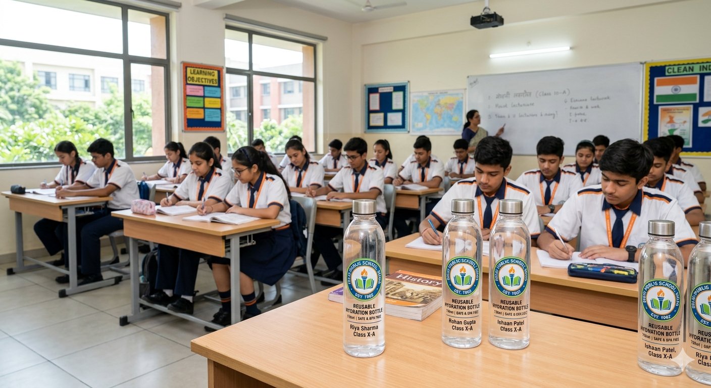 School branded water bottles India